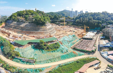 建造仿古建筑群